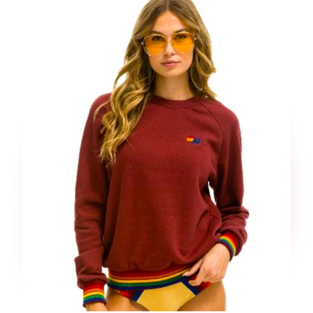 Aviator Nation⚡️🌈 Sweatshirt Size Medium